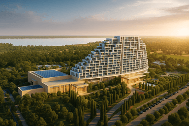 City of Dreams Mediterranean exterior view